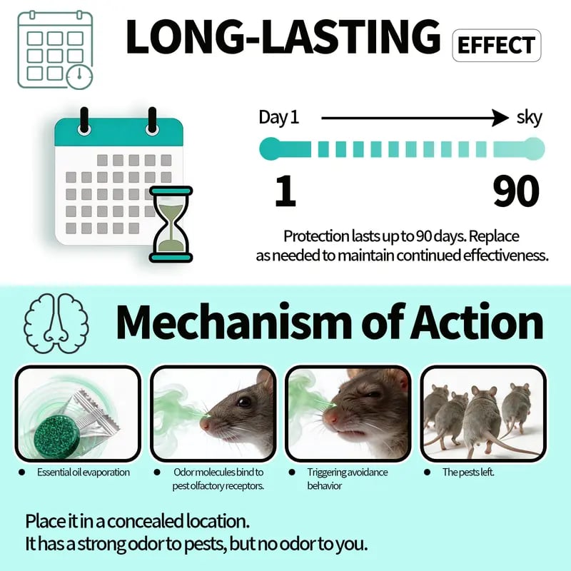 Get Rid of Rats & Mice — Without Poison, Traps, or Chemicals