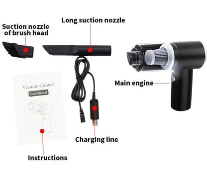 🔥Last Day Promotion 50% OFF - JEREMYTIS® Wireless Handheld Car Vacuum Cleaner
