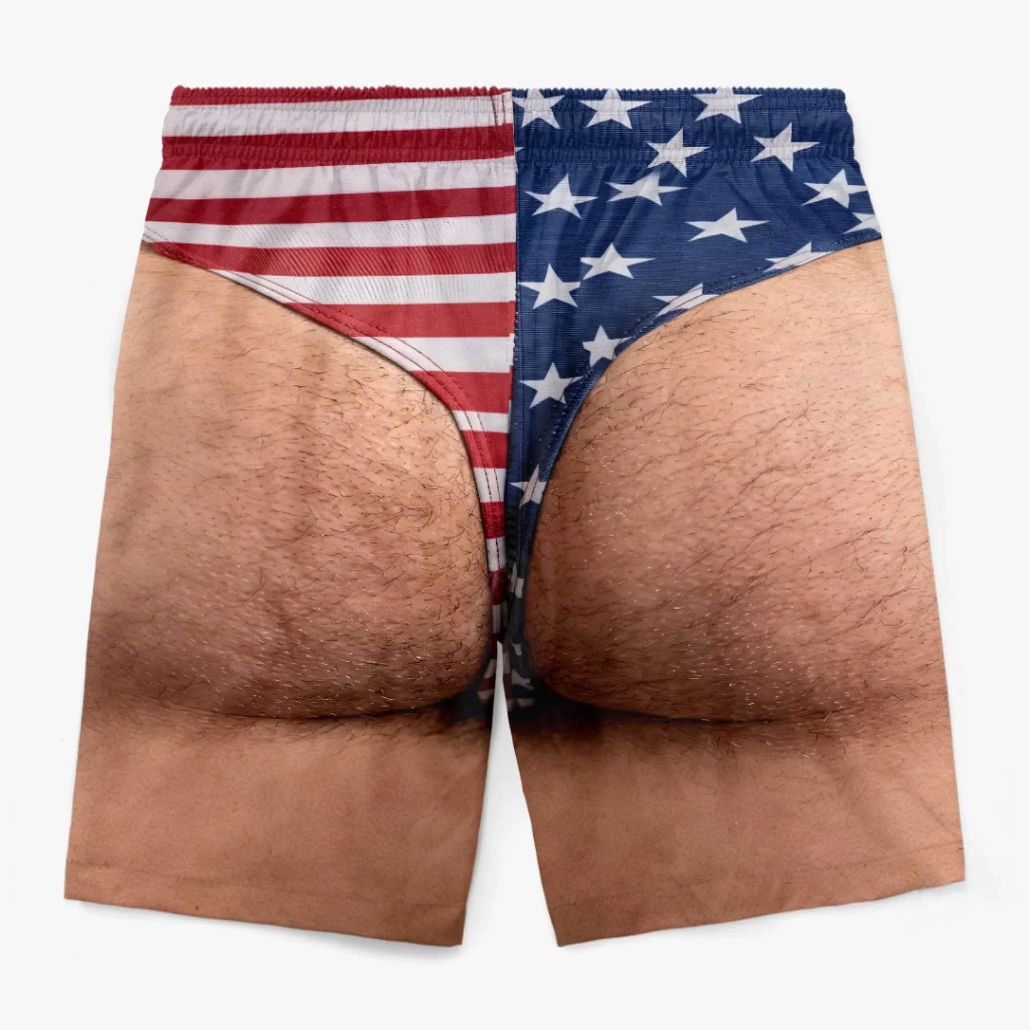 🇺🇸 Funny Patriotic Men Swim Trunks -Chill Summer Beach Shorts 🏖️