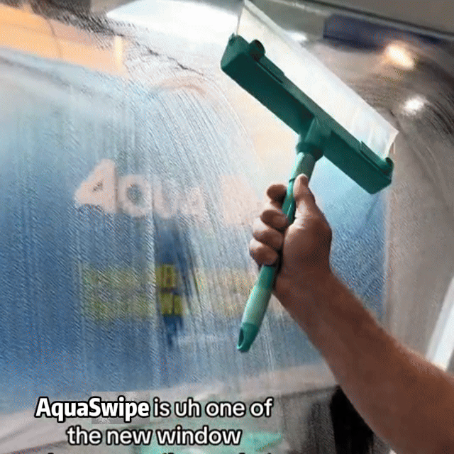 AquaSwipe™ Recyclable Silicone Window Squeegee Kit 🔥