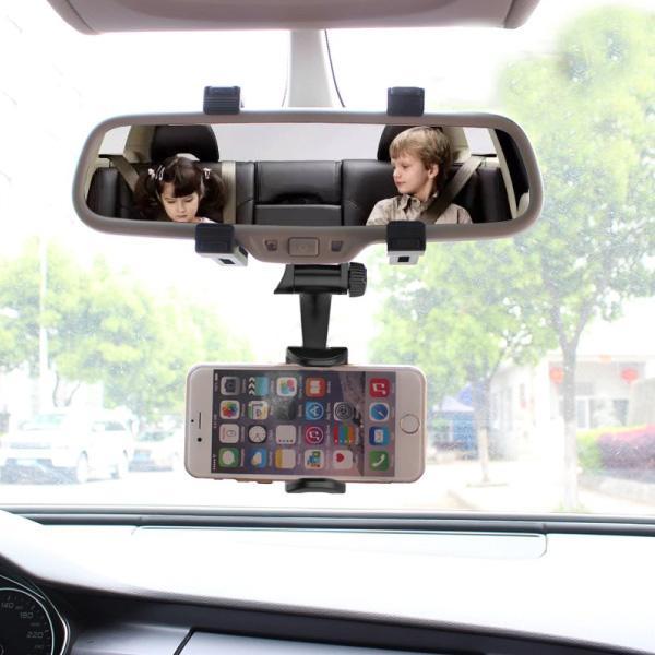 Car Rearview Mirror Phone Holder