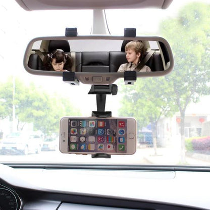 Car Rearview Mirror Phone Holder