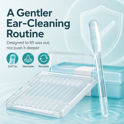 👂 Sticky Ear Cleaner – Reusable Earwax Removal Stick for Clear, Fresh Ears