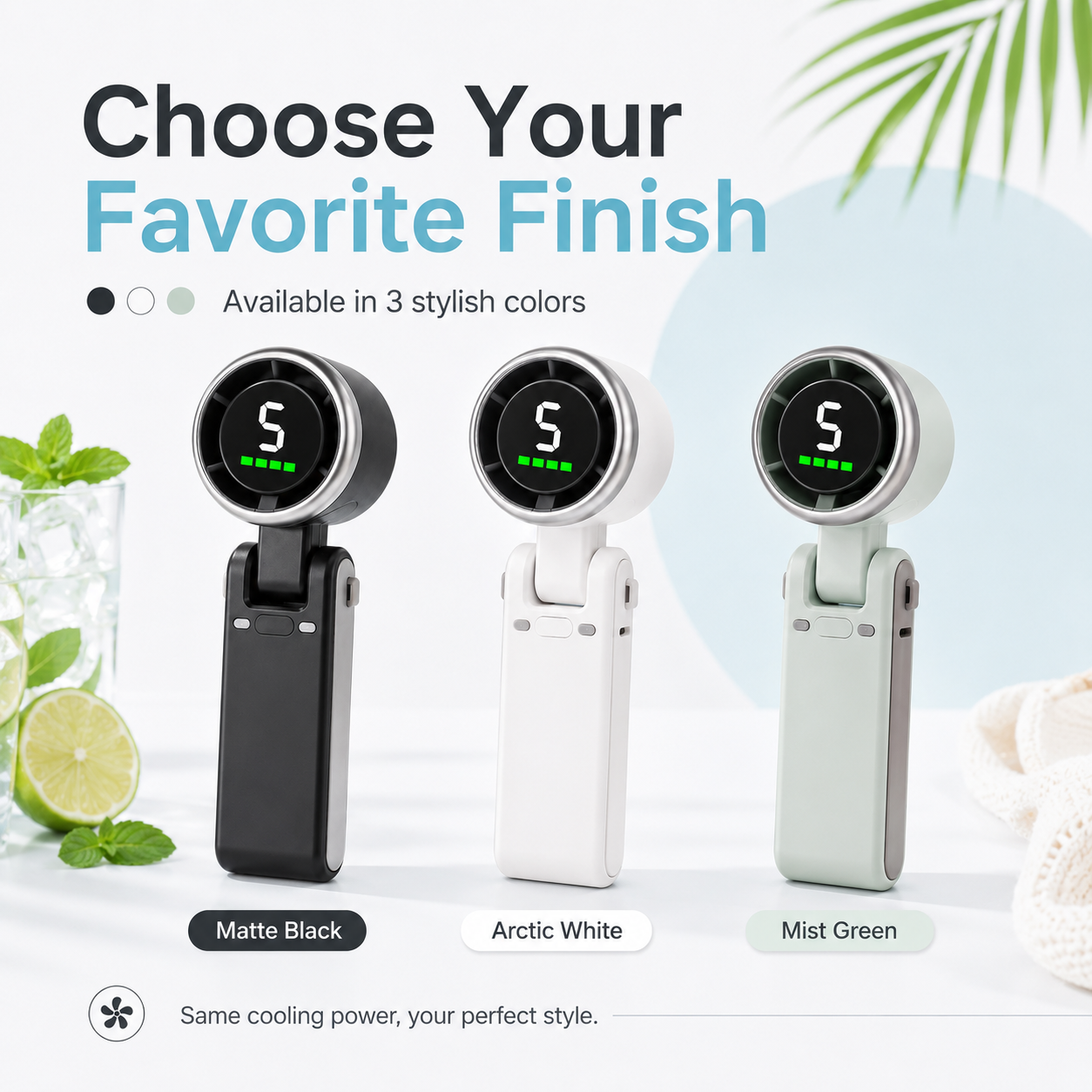 Portable Handheld Turbo Fan