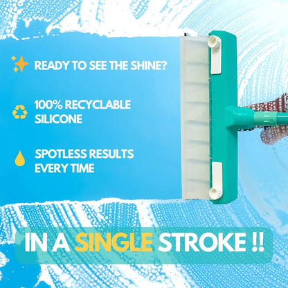 AquaSwipe™ Recyclable Silicone Window Squeegee Kit 🔥