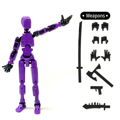 Multi-Jointed Movable Shapeshift Robot Toy