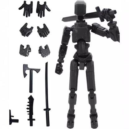 Multi-Jointed Movable Shapeshift Robot Toy