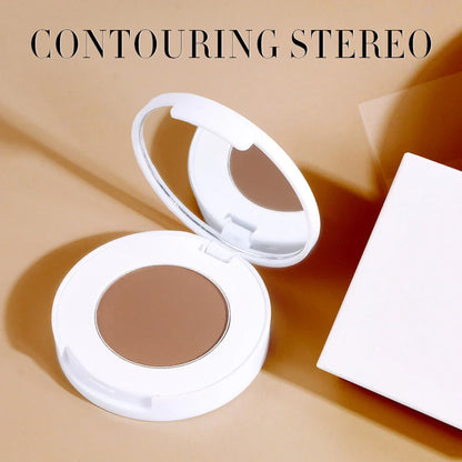 12 Color Monochrome Concealer Pressed Powder Custom Logo Long Lasting Waterproof Brighten Privatae Label Makeup White Package