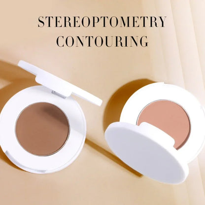 12 Color Monochrome Concealer Pressed Powder Custom Logo Long Lasting Waterproof Brighten Privatae Label Makeup White Package