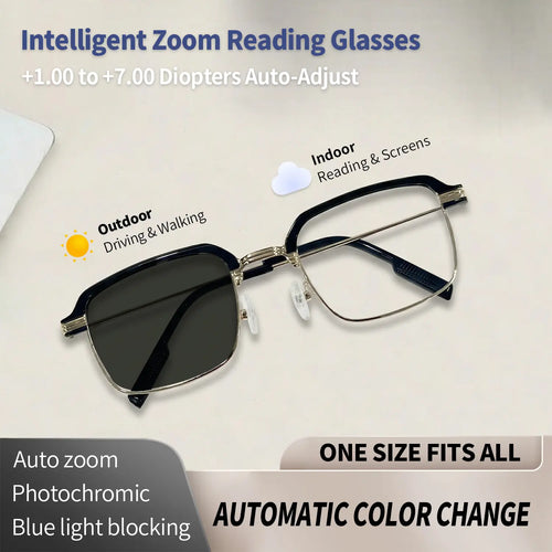 I stopped carrying three pairs of glasses after I found this "Smart Lens" hack